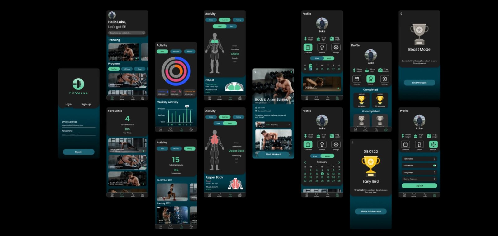 FitVerse design process 7