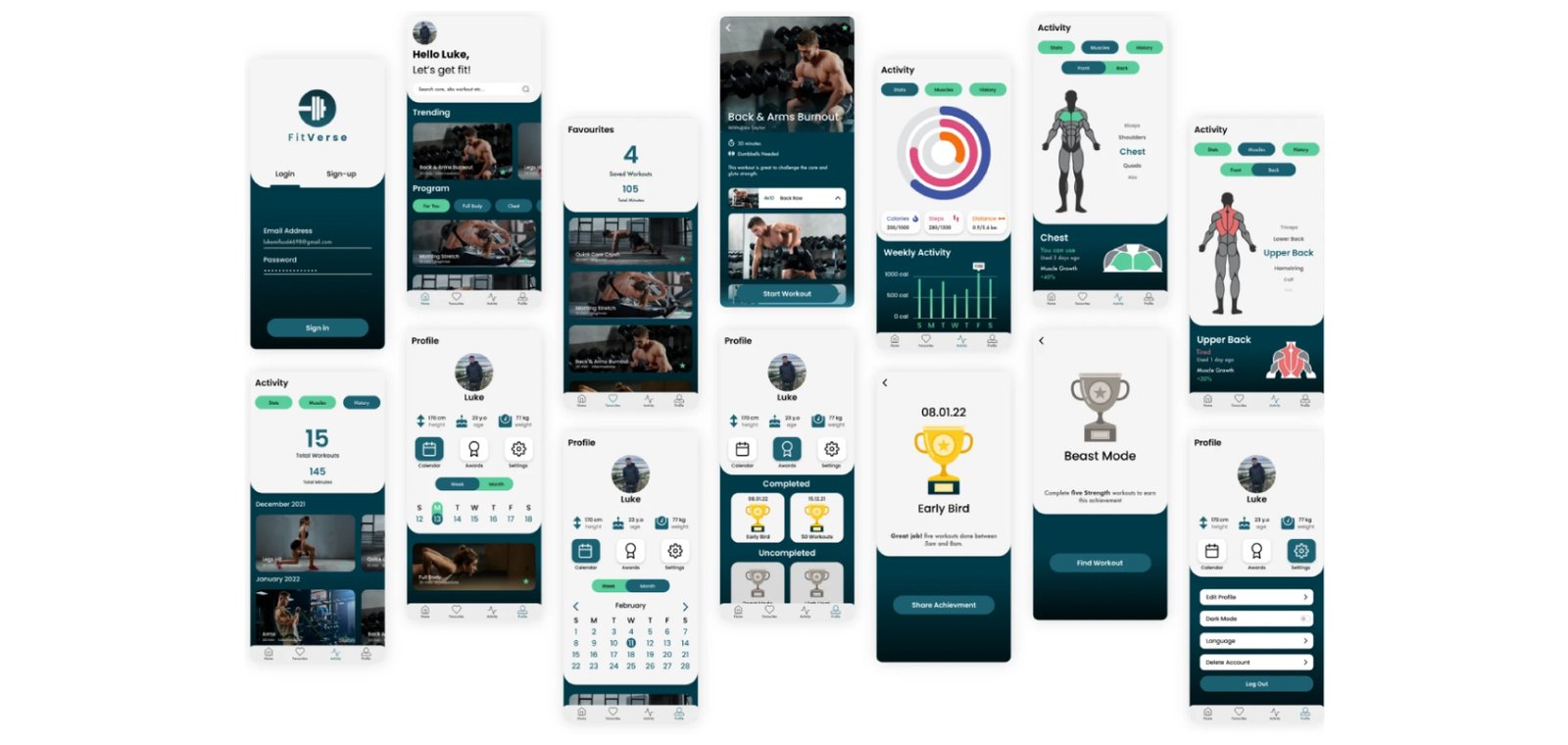 FitVerse design process 6