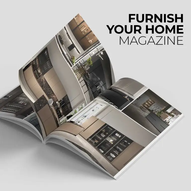 editorial design for a Furnish Your Home magazine. creative layouts