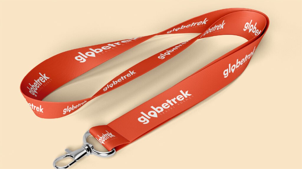 Globetrek lanyard mock-up.